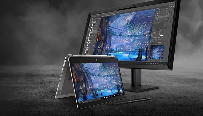 Uma experiência inigualável com monitores HP Z